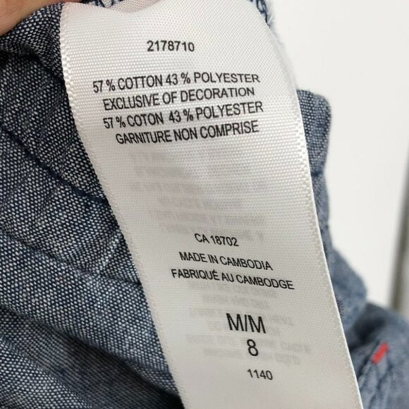 NWT Levi's Men's 2 Pack Slim Fit Pull On  Shorts w/Drawcord. Khaki & Blue. M/8 - Picture 4 of 9